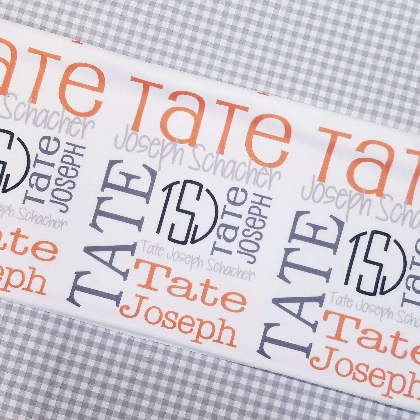 Personalized Baby Name Blanket - Classic Design - The Luke