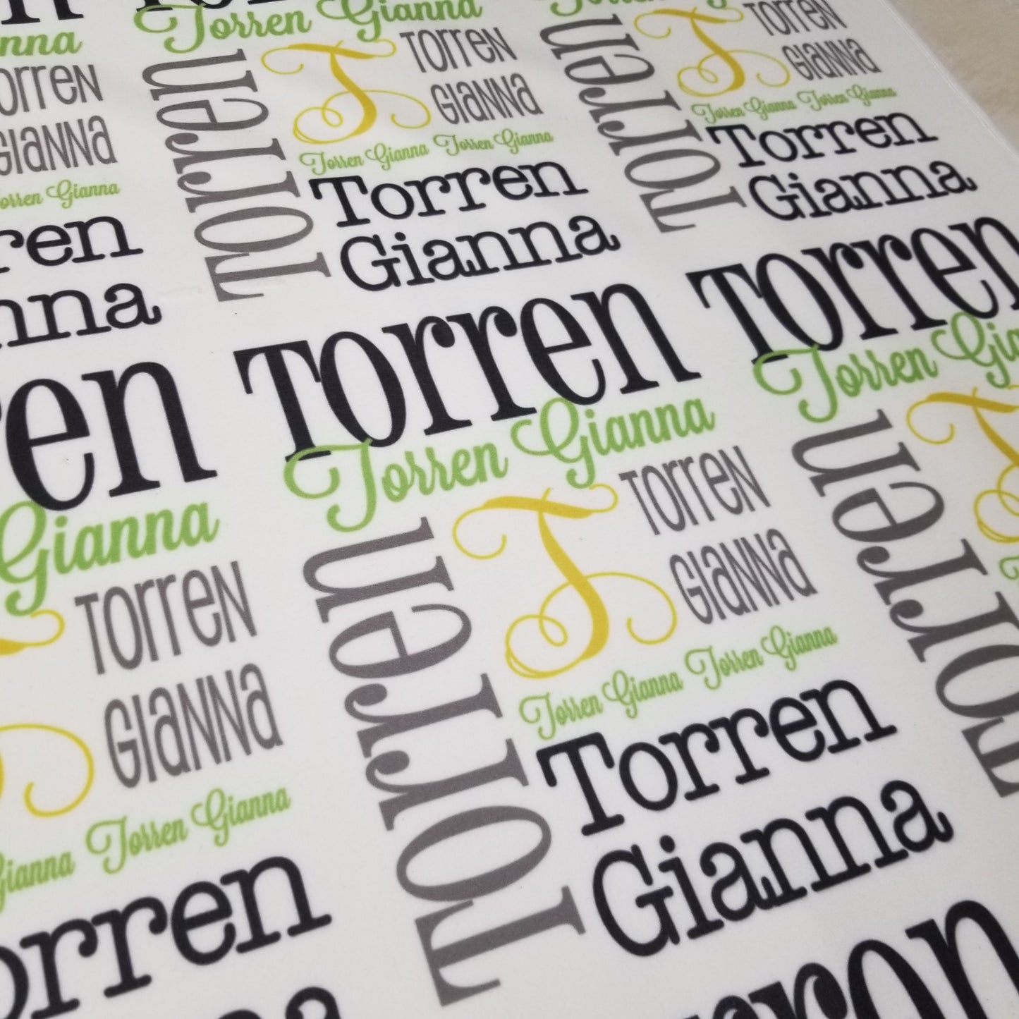 Personalized Baby Name Blanket - Classic Design - The Savannah Rae