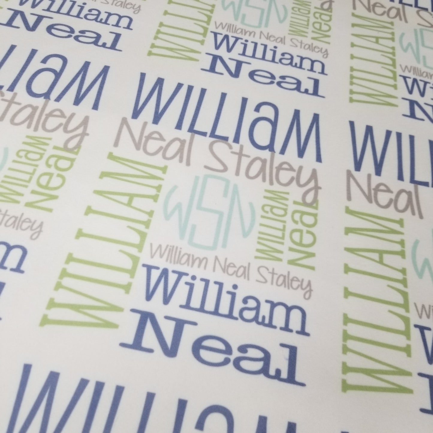 Personalized Baby Name Blanket - Classic Design - The Luke