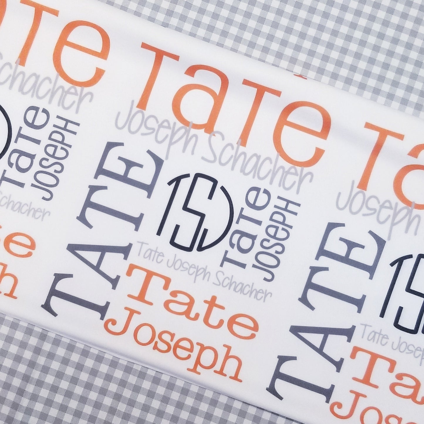 Personalized Baby Name Blanket - Classic Design - The Tate