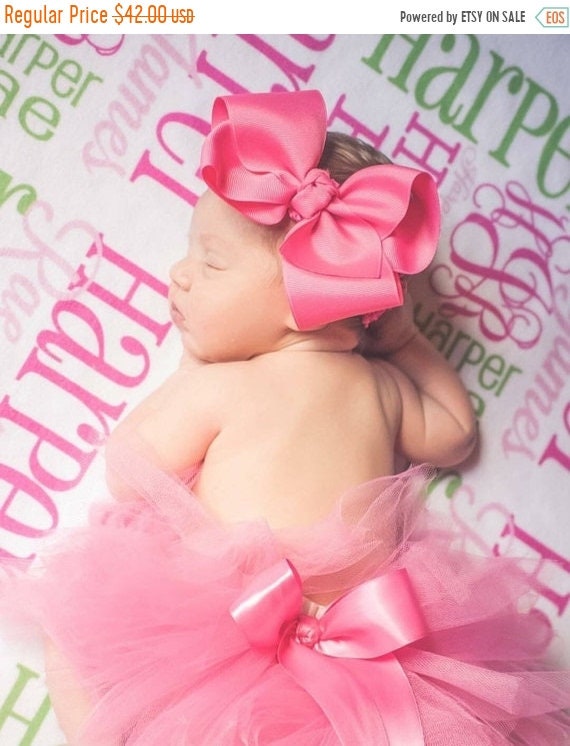 Personalized Baby Name Blanket - Classic Design - The Harper Jane