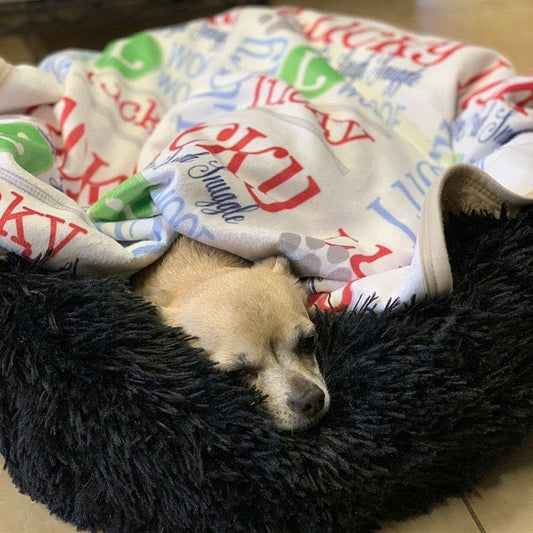 Personalized Pet Blanket - Dog Name Blanket