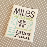 Personalized Name Blanket - Classic Design - The Miles