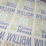 Personalized Name Blanket - Classic Design - The Henry