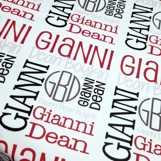 Personalized Baby Blanket - Classic Design - The Gianni